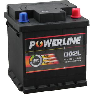 002L / 202 Powerline Car Battery 12V 40Ah